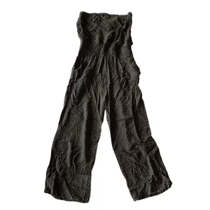 Full Tilt Black Polka Dot Strapless Jumpsuit thumbnail 6