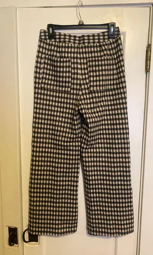 Boutique Miss Love Plaid Checkered Pants thumbnail 2
