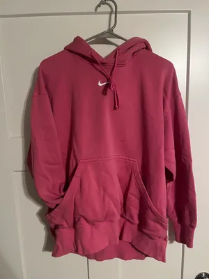 Nike pink  hoodie thumbnail 1