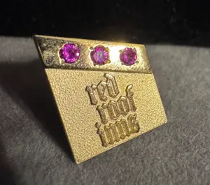 Red Roof Inns Gold Tone Lapel Pin thumbnail 2