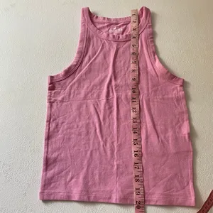 Hollister Must-Have Pink High Neck Tank Top Women’s S Y2K Fitted Basic thumbnail 6