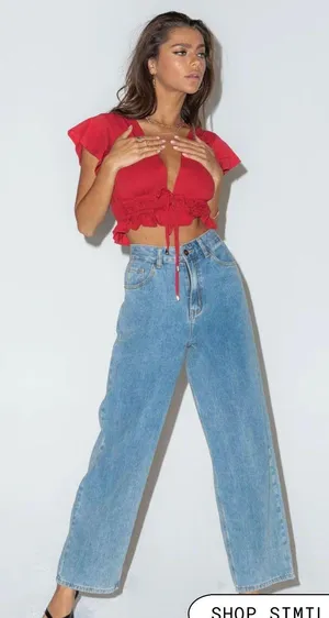 Princess Polly Jamison Reid Crop Top thumbnail 4