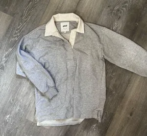Aerie Prep Rally Rugby Sweatshirt thumbnail 9