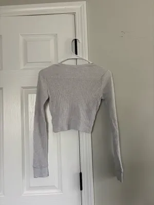 Aritzia TNA Long Sleeve Waffle thumbnail 4