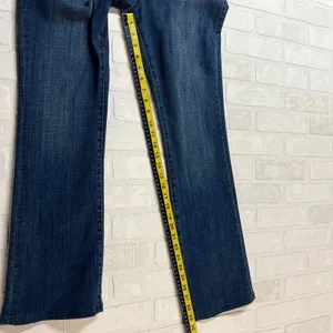 True Religion Jeans Womens 30 Becca Mid Rise Bootcut Dark Wash Stretch‎ Denim thumbnail 15