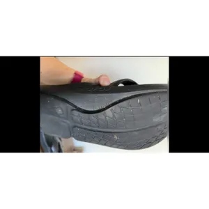 OOFOS‎ OOriginal Recovery Sandals Black Thong Flip Flops Womens 14 Mens 12 thumbnail 4