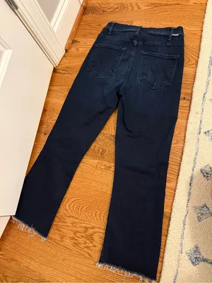 MOTHER Denim Jeans The Hustler Ankle Fray size 26 thumbnail 6