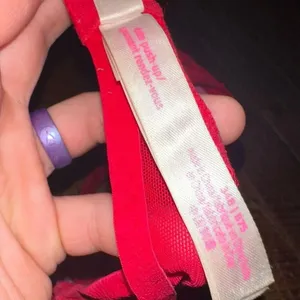 Victoria’s Secret red hot sexy date night 34B push-up bra thumbnail 3