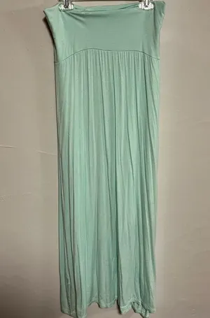 Popana Mint Maxi Skirt Green Size M thumbnail 1