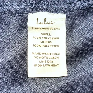 NEW Lulus Love Poem Navy Blue Lace Bodycon Halter Dress thumbnail 16
