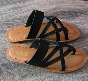 Catherine Malandrino Somang Black Sandals Size 6 thumbnail 6