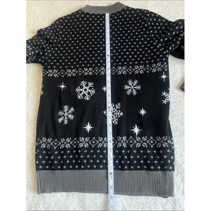 Tipsy Elves Let It Snow Light Up Ugly Christmas Sweater S Holiday LED thumbnail 8