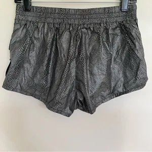 FP Movement The Way Home Shorts Silver Snakeskin Animal‎ Print Buckle XS thumbnail 10