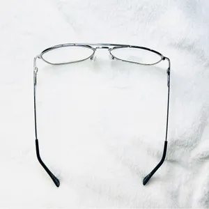 Metal aviator readers glasses thumbnail 4