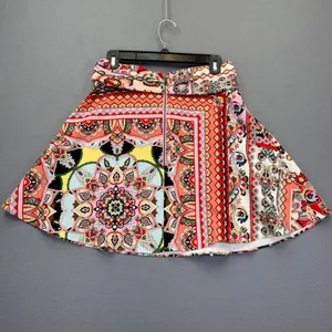 Alice + Olivia Euphoria Paisley Patchwork Mini‎ Skirt CC003P96306 Size 6 NEW thumbnail 6