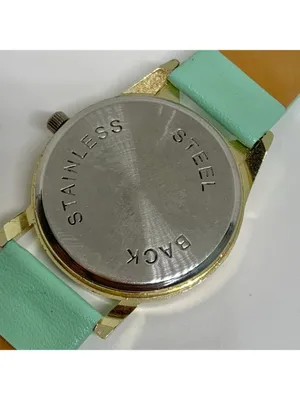 Super Cute Cat women’s watch gold tone case 36mm quartz leather running thumbnail 5