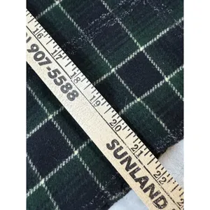 Old Navy Vintage Y2K Old Navy Zip Up Plaid Jacket Blazer‎ Women’s Medium Green thumbnail 6
