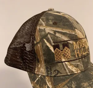 Camouflage Mesh Back Camo Trucker SnapBack Hat thumbnail 8