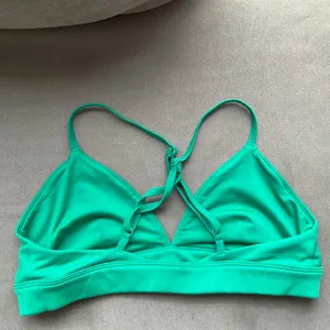 Alo Yoga Splendor Bra Spruce Green/White S thumbnail 3