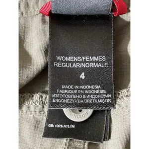 North Face Women's Hiking Pants Size 4 Beige Roll Tab Convertible Pant Pockets thumbnail 9