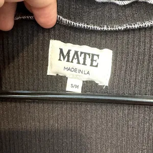 NWT MATE the Label Black Raylin Mockneck Tank - S/M thumbnail 2
