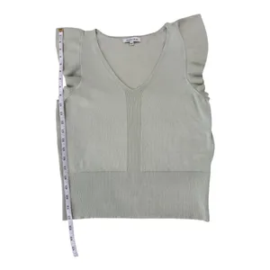 Hooked Up Saige‎ Green Knit Top thumbnail 3