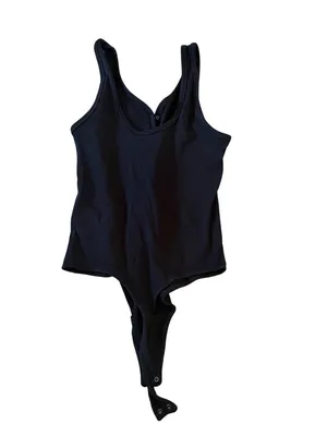 ABERCROMBIE & FITCH Soft Collection Black Bodysuit Size L thumbnail 6