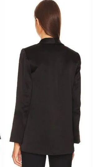 Alice + Olivia Jace Oversized Blazer in Black XS thumbnail 2