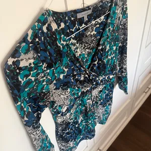 Vintage women’s top Blue Size M thumbnail 3