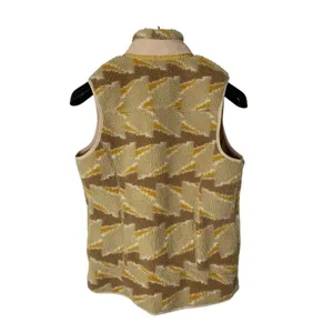 Patagonia Classic Retro-X Fleece Vest take root natural women's size small 23083 thumbnail 3