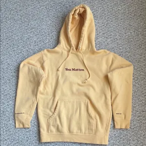 “You Matter” by Demetrius Harmon hoodie Yellow thumbnail 1