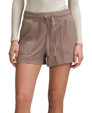 Lululemon Dance Studio High-Rise Short 3.5" Taupetastic thumbnail 1