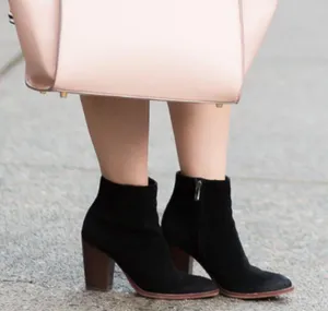 Sam Edelman Black Suede Leather Blake Boots thumbnail 3