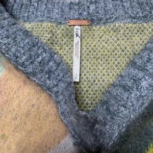 Free People Argyle Quinn Sweater Vest Pullover Menswear Small Multicolor wool thumbnail 7