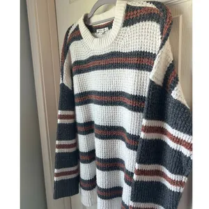 American Eagle Stripped Chunky Sweater - Medium thumbnail 5