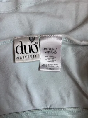 duo Maternity Light Blue Spaghetti thumbnail 2