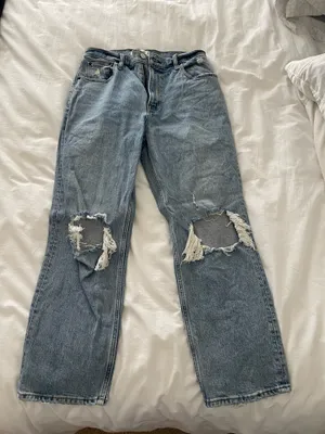 Abercrombie Ultra High-Rise Straight Jeans 90s thumbnail 1