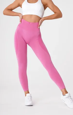 Pink Contour Seamless Leggings thumbnail 1