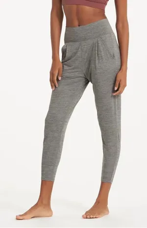 Vuori Lux At‎ Ease Pants Heathered Grey Womens Size M thumbnail 1