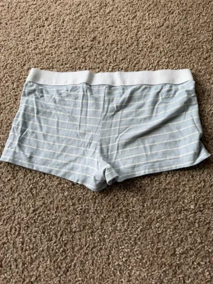 Brandy Melville Blue Striped Boyshort Underwear thumbnail 4