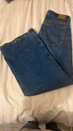 American Eagle Strigid Wide Leg Jeans thumbnail 3