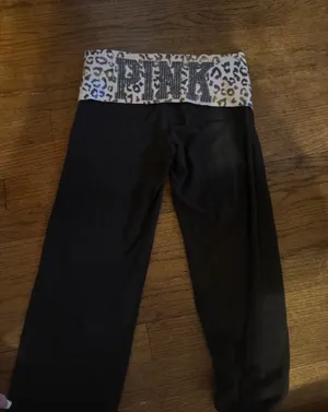 Cropped PINK Victoria's Secret Yoga Pants thumbnail 1