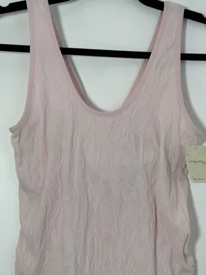 Free People Intimately Mauve Chalk Lace Bodysuit L/XL NWT thumbnail 2