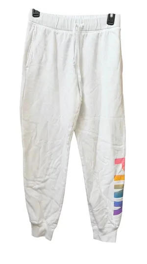 PINK Victorias Secret Sz XS Sweatpant Joggers Pastel Logo Lounge Casual thumbnail 1