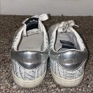 Womens Vintage Havana Croc Embossed Superstar Leather Shoes thumbnail 4