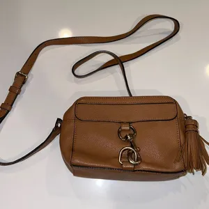 Rebecca Minkoff Brown Leather Crossbody Camera Bag thumbnail 1