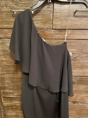 TCEC Black Ruffle Dress thumbnail 1