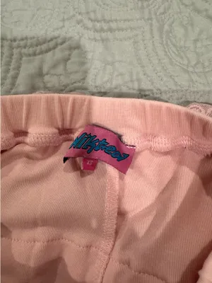 Edikted Bloomer Ruffle Shorts pink thumbnail 2