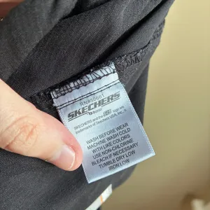 Skechers by Barco SK201 Scrub Pants Medium Black Womens Cargo Stretch thumbnail 7