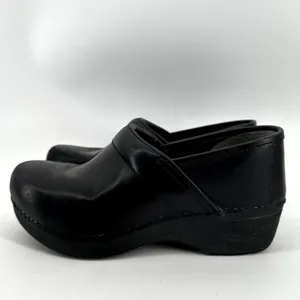 Dansko Professional Leather Clogs Arch Rocker Anti-Fatigue Slip On Black 6 thumbnail 4